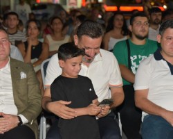 Başkanla Fotoğraflar