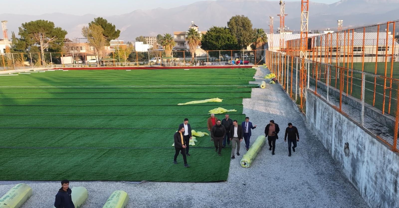 BAŞKAN ÜSTÜN, SPORA VE SPORCUYA DESTEK OLMAYA DEVAM EDİYOR!