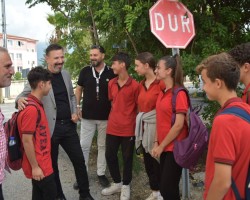 Başkanla Fotoğraflar