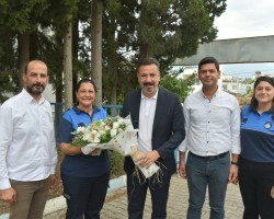 Başkanla Fotoğraflar